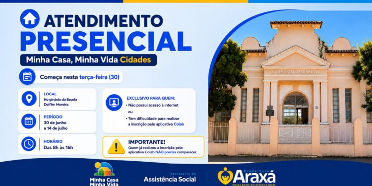 Minha Casa, Minha Vida: começa nesta terça (30) o atendimento presencial para quem não conseguiu fazer a inscrição pelo aplicativo