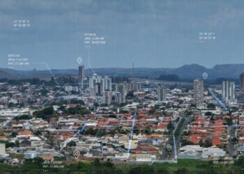 Prefeitura de Araxá informa sobre atividades de georreferenciamento e atualização cadastral no município