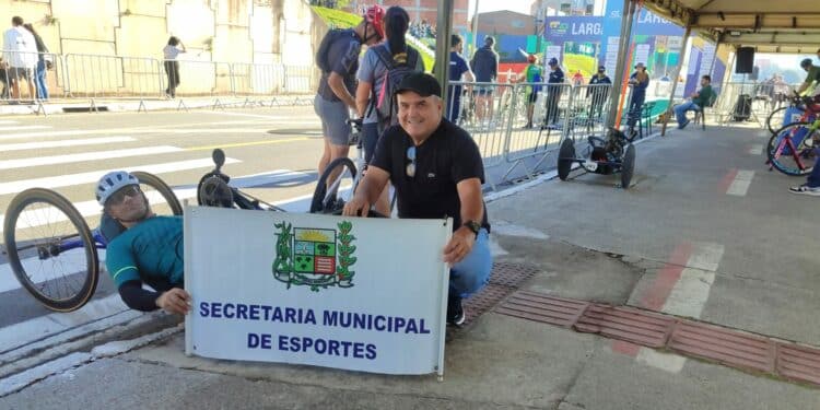 Atleta paralímpico de Araxá participa da primeira etapa da Copa Brasil de Paraciclismo