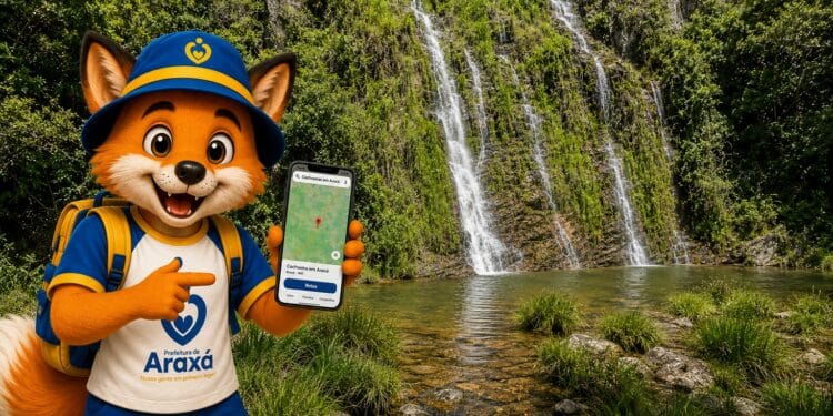 Secretaria de Turismo lança guia com QR Codes das cachoeiras próximas a Araxá