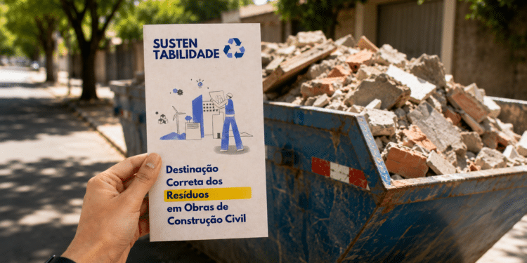Vai fazer uma obra? IPDSA orienta sobre o descarte correto de entulho e reforça cuidados ambientais
