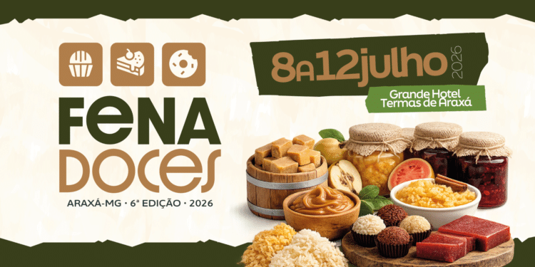 6ª Fenadoces começa nesta quarta com cinco dias de gastronomia, cultura e atrações gratuitas