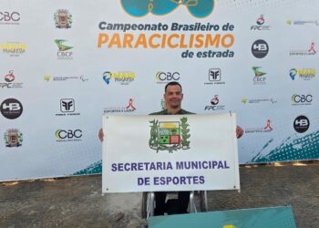 Atleta paralímpico de Araxá se destaca entre os melhores do Campeonato Brasileiro de Paraciclismo