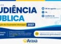 Prefeitura convida população para participar de audiência pública sobre o orçamento de 2027