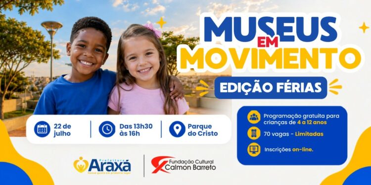 Fundação Cultural Calmon Barreto abre inscrições para o projeto “Museus em Movimento – Edição Férias”