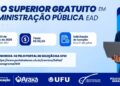 Últimos dias para se inscrever em curso gratuito de Administração Pública da UAB Araxá