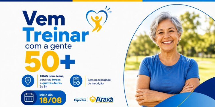 Prefeitura de Araxá inicia novas turmas de alongamento e funcional para pessoas 50+ no CRAS Bom Jesus