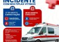 Araxá recebe capacitação e simulado de incidente com múltiplas vítimas nos dias 27 e 28 de agosto