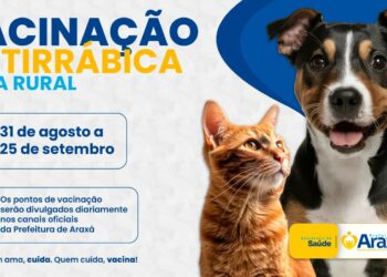 Prefeitura de Araxá inicia vacinação antirrábica na zona rural no dia 31 de agosto