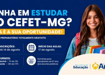 Prefeitura de Araxá oferece preparação gratuita para quem quer conquistar uma vaga no CEFET