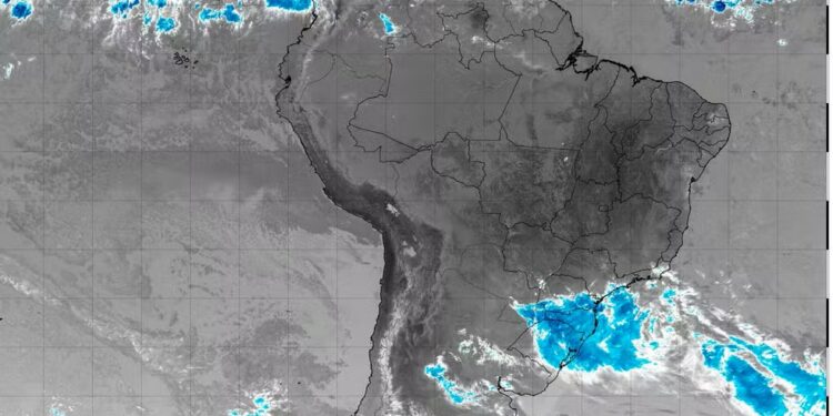 Novo ciclone traz temporais ao Sul; frente fria avança, leva chuva ao Sudeste e derruba temperaturas