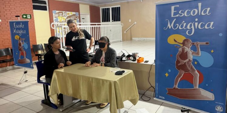 Projeto Escola Mágica capacita educadores e realiza oficinas com alunos da rede municipal de Araxá