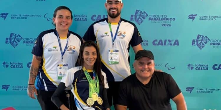 Atletas da APAE de Araxá conquistam 29 medalhas e quatro recordes brasileiros em competições paralímpicas