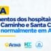 Atendimentos dos hospitais Casa do Caminho e Santa Casa seguem normalmente em Araxá