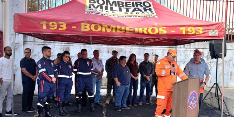 Semana da Pátria tem segundo dia de atividades no Batalhão do Corpo de Bombeiros em Araxá