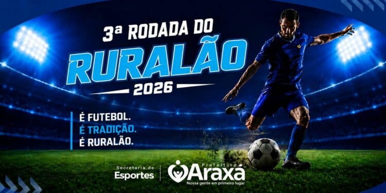 Ruralão 2026 chega à terceira rodada com seis jogos neste domingo (6)