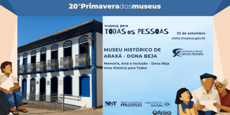 Araxá integra 20ª Primavera dos Museus com programação voltada à memória e inclusão