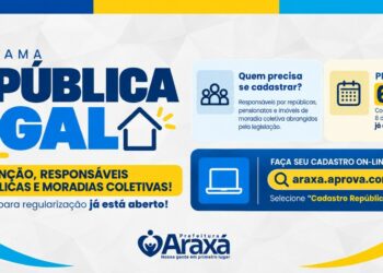 Responsáveis por repúblicas e moradias coletivas em Araxá têm 60 dias para solicitar regularização