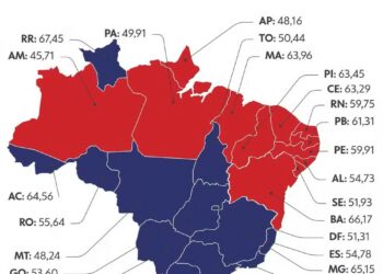 MAPAS: veja a geografia do voto que levou Flávio Bolsonaro e Lula ao 2º turno