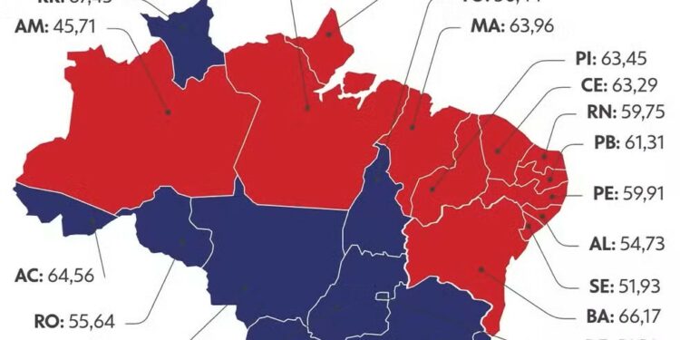 MAPAS: veja a geografia do voto que levou Flávio Bolsonaro e Lula ao 2º turno