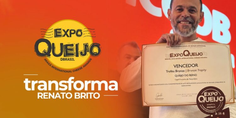 Prêmio na ExpoQueijo agrega valor e projeta pequeno produtor da Paraíba no cenário nacional