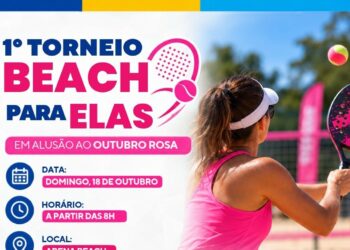 Prefeitura de Araxá promove 1º Torneio Beach para Elas neste domingo (18) em alusão ao Outubro Rosa
