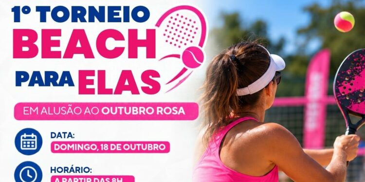Prefeitura de Araxá promove 1º Torneio Beach para Elas neste domingo (18) em alusão ao Outubro Rosa