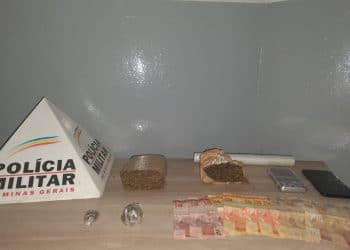 Jovem é preso com mais de meio quilo de maconha em Araxá