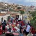 Carga de leite cai de caminhão no bairro João Ribeiro em Araxá