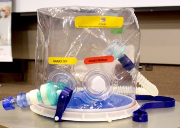 Araxá inicia testes com capacete “Elmo” em pacientes com Covid-19