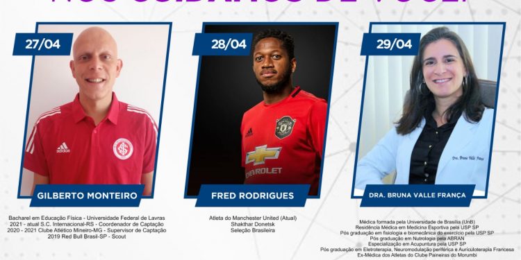 Dínamo promove ciclo de palestras on-line para atletas e colaboradores