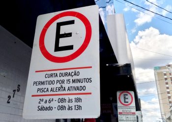 Estacionamento de curta duração é implantado na área central de Araxá