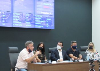 Presidente da Câmara Municipal Raphael Rios abre Legislatura 2021-2024 ao lado do prefeito Robson Magela