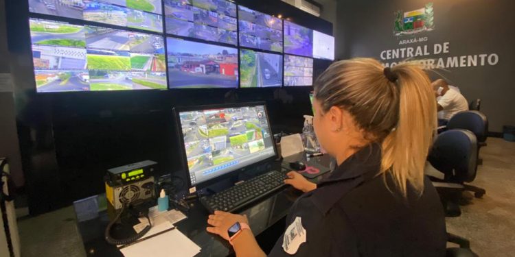 Sistema de videomonitoramento de Araxá será ampliada e também contemplará a zona rural